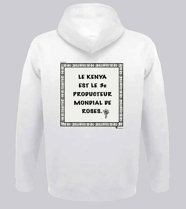 SWEAT A CAPUCHE ECONOMIE KENYA ROSES