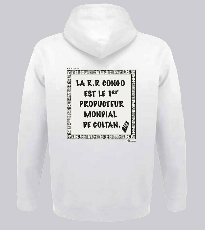 SWEAT A CAPUCHE  ECONOMIE RDC CONGO COLTAN