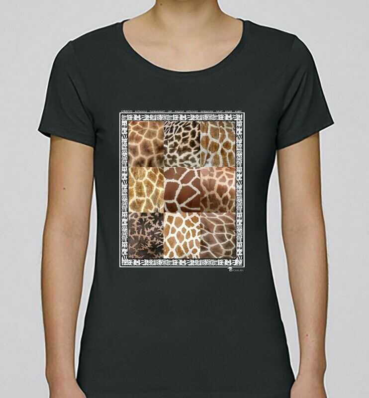TEE-SHIRT FAUNE GIRAFE