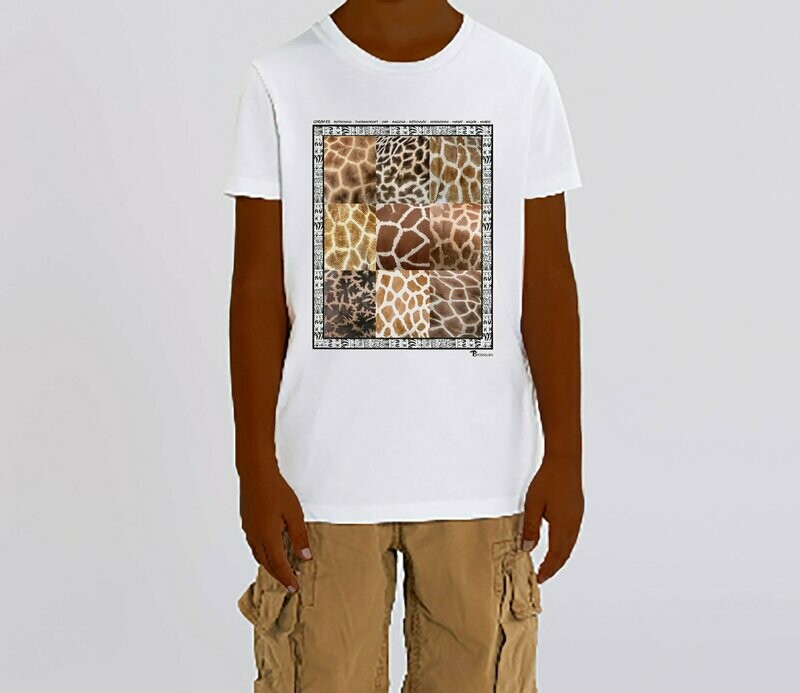 TEE-SHIRT FAUNE GIRAFE