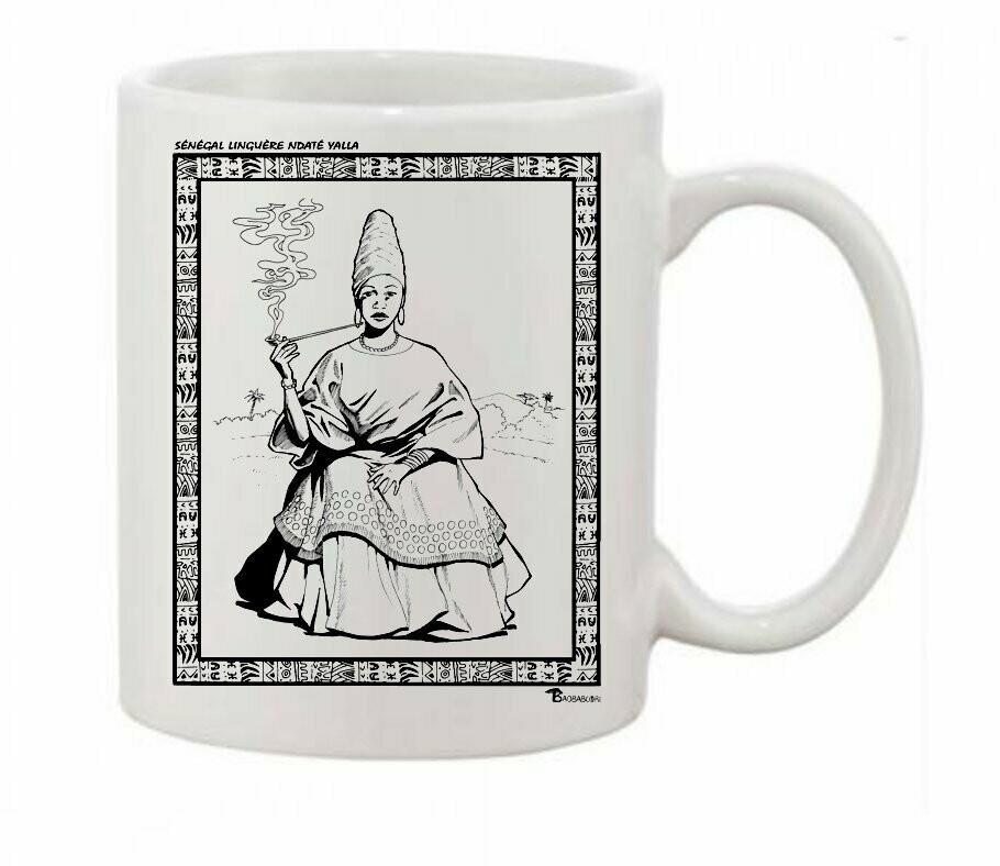 MUG PERSONNALITE SENEGAL  LINGUERE NDATE YALLA