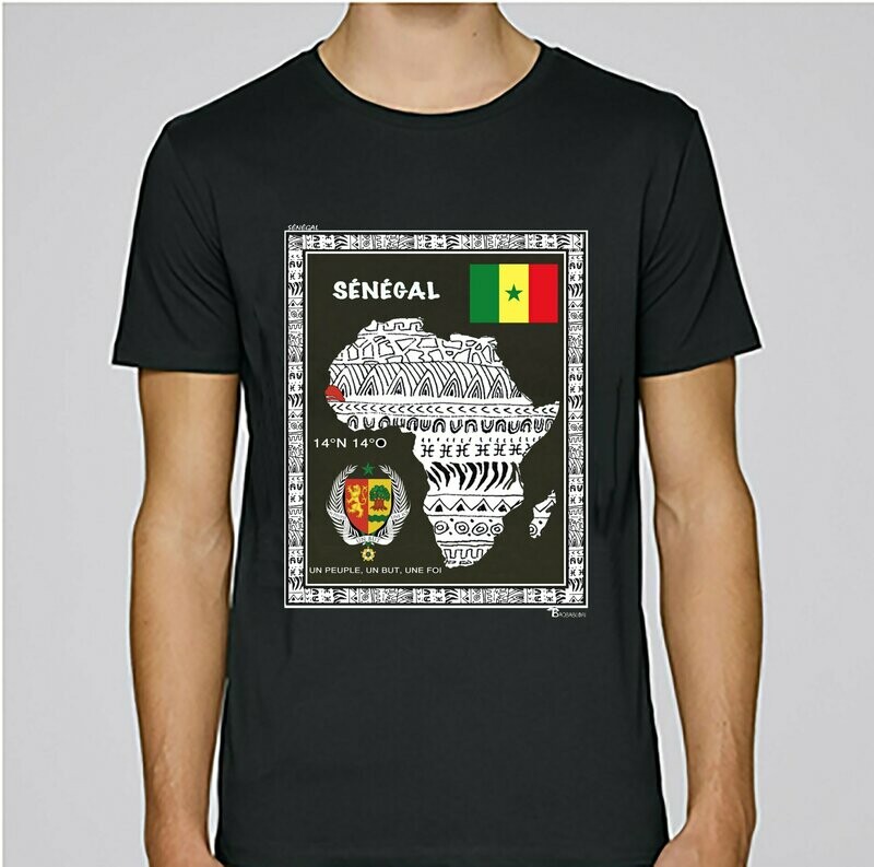TEE-SHIRT PAYS SENEGAL