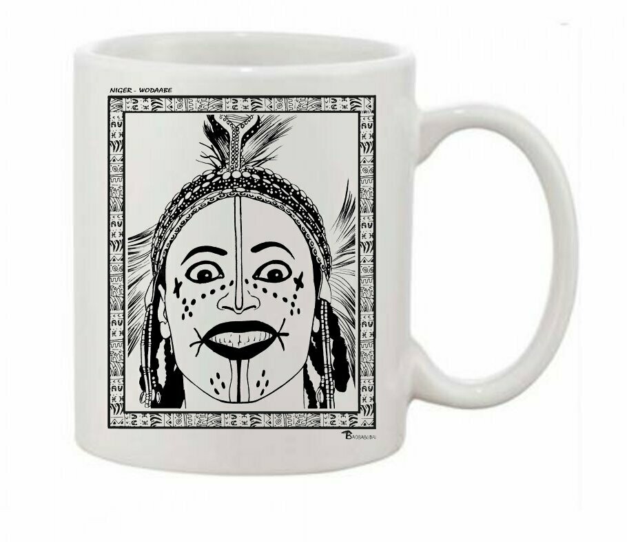 MUG FASHION MAQUILLAGE WODAABE NIGER