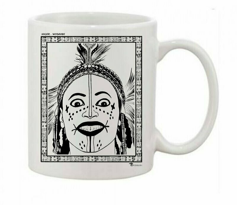 MUG FASHION MAQUILLAGE WODAABE NIGER