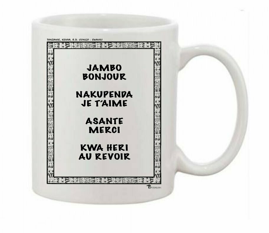 MUG LANGUE SWAHILI