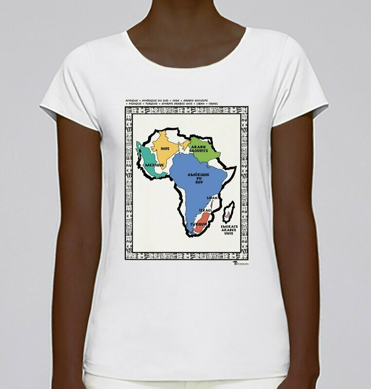 TEE SHIRT GRANDEUR ET PUISSANCE G2, COULEUR: BLANC, FOND MOTIF: BLANC, TAILLE: XXL