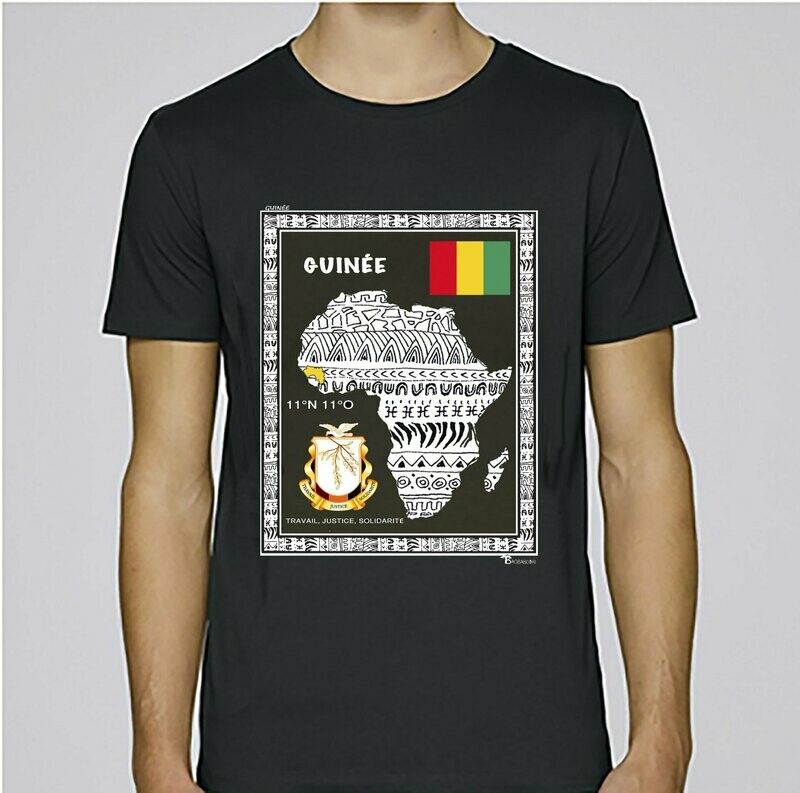 TEE-SHIRT PAYS GUINEE