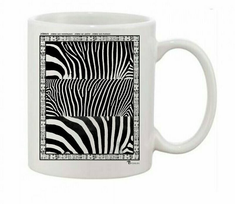 MUG FAUNE ZEBRE