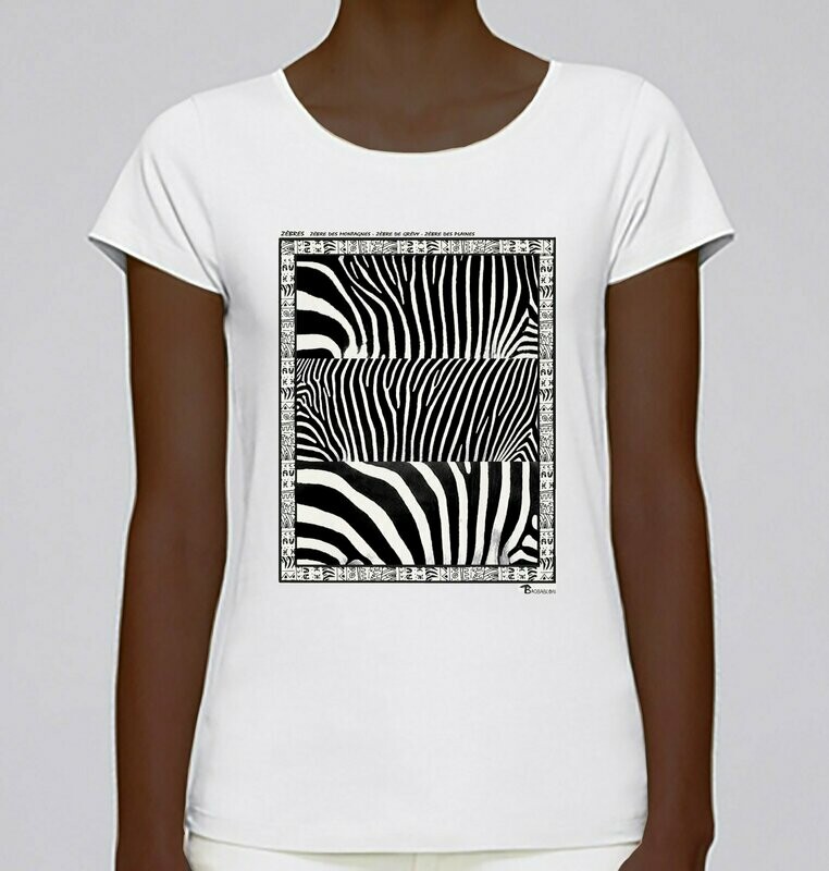 TEE-SHIRT FAUNE ZEBRE