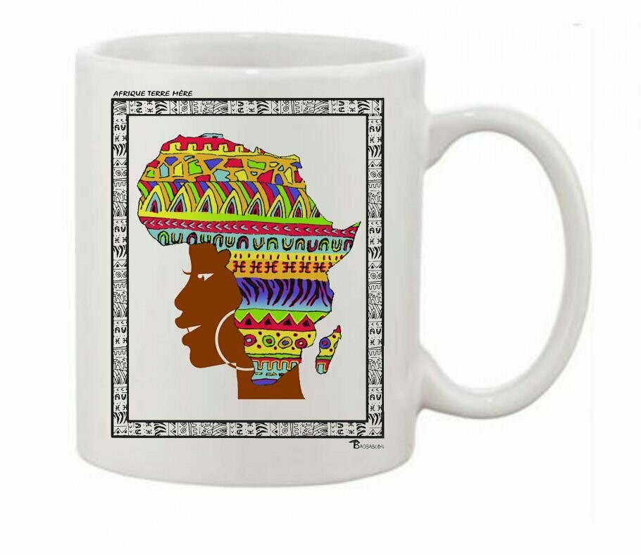 MUG  FREESTYLE ART "AFRIQUE TERRE MÈRE"