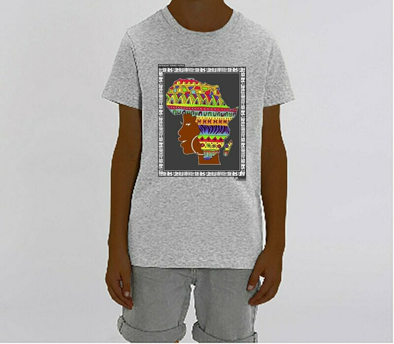 TEE SHIRT FREESTYLE ART "AFRIQUE TERRE MÈRE"