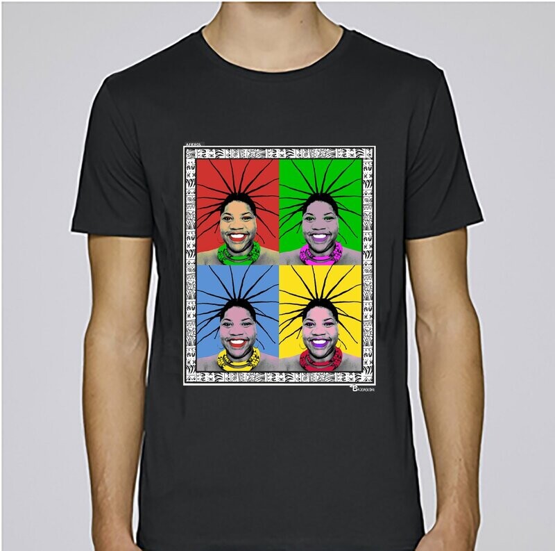 TEE-SHIRT FREESTYLE ART "AFRHOL"