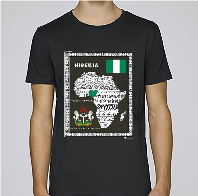 TEE-SHIRT PAYS NIGERIA