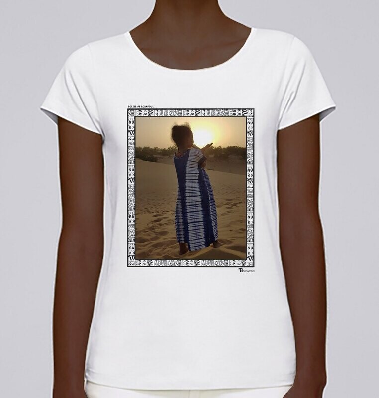 TEE-SHIRT FREESTYLE ART "SOLEIL DE LOMPOUL"