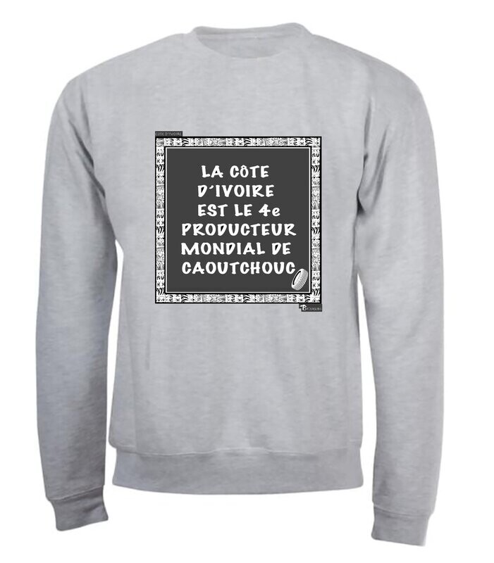 SWEAT  ECONOMIE COTE D'IVOIRE CAOUTCHOUC