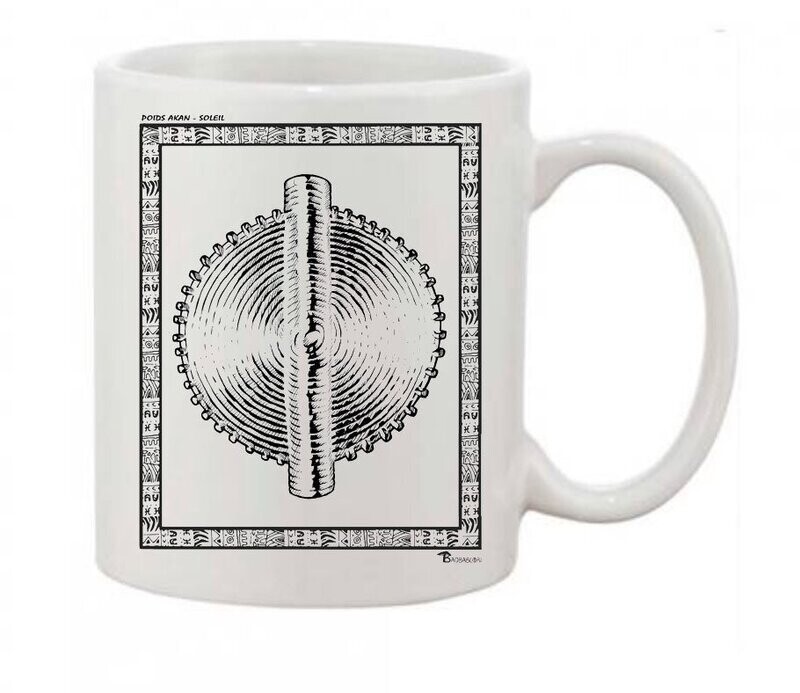 MUG POIDS AKAN SOLEIL
