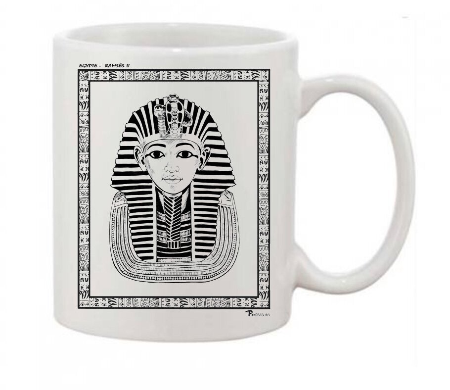 MUG PERSONNALITE EGYPTE RAMSES II