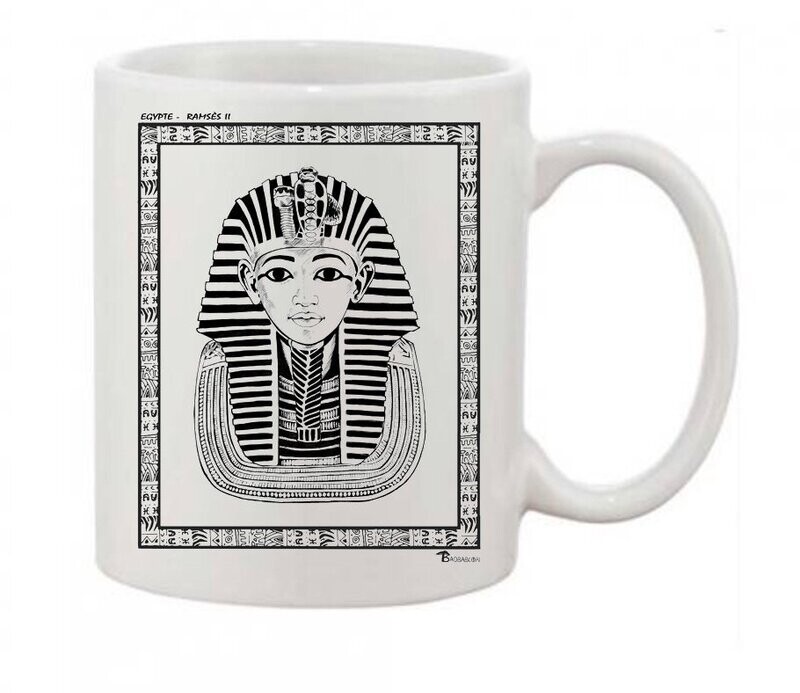 MUG PERSONNALITE EGYPTE RAMSES II
