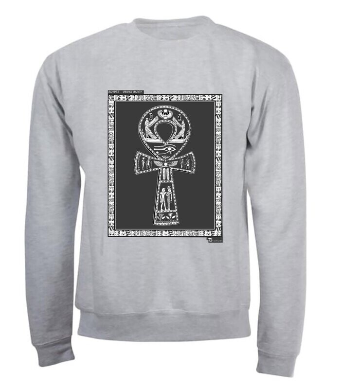 SWEAT FASHION BIJOUX CROIX DE ANKH EGYPTE