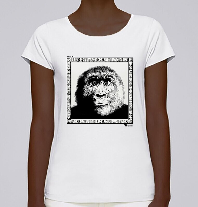 TEE SHIRT FAUNE GORILLE