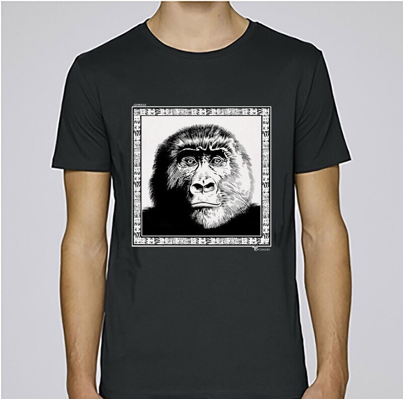 TEE SHIRT FAUNE GORILLE