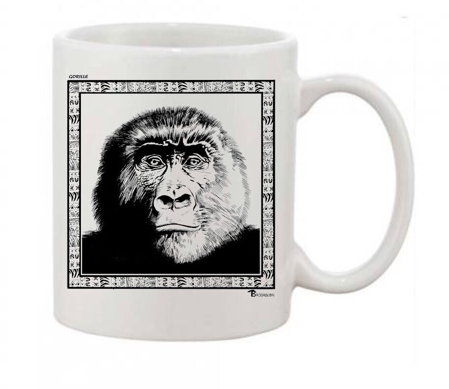 MUG FAUNE GORILLE
