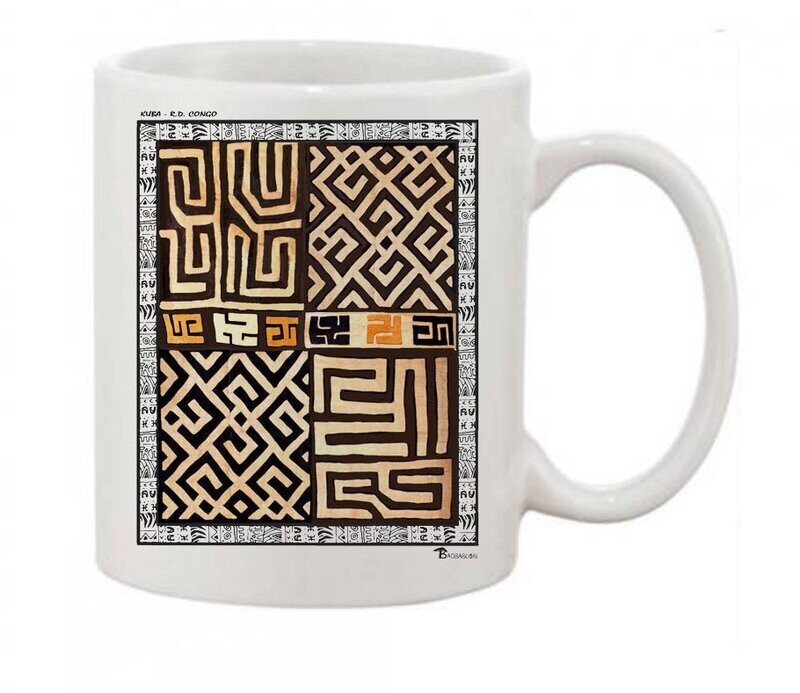 MUG TEXTILE  KUBA RD CONGO