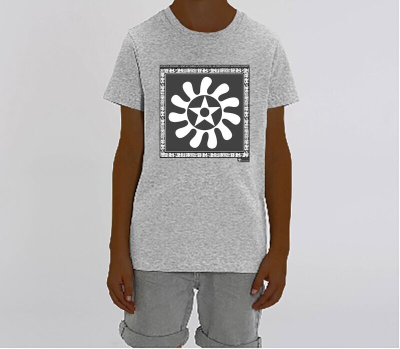 TEE SHIRT SYMBOLE ADINKRA "SESA WO SUBAN" EVOLUTION DE LA PERSONNALITE - NOUVEAU DEPART