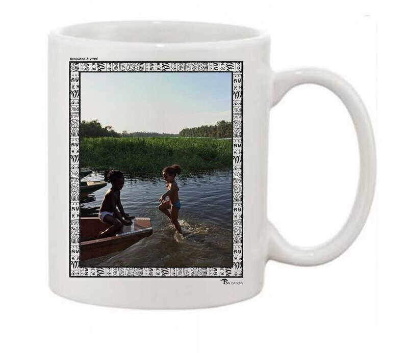 MUG FREESTYLE ART "BAIGNADE A VITRÉ"