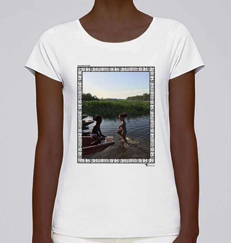TEE SHIRT SFREESTYLE ART "BAIGNADE A VITRÉ"