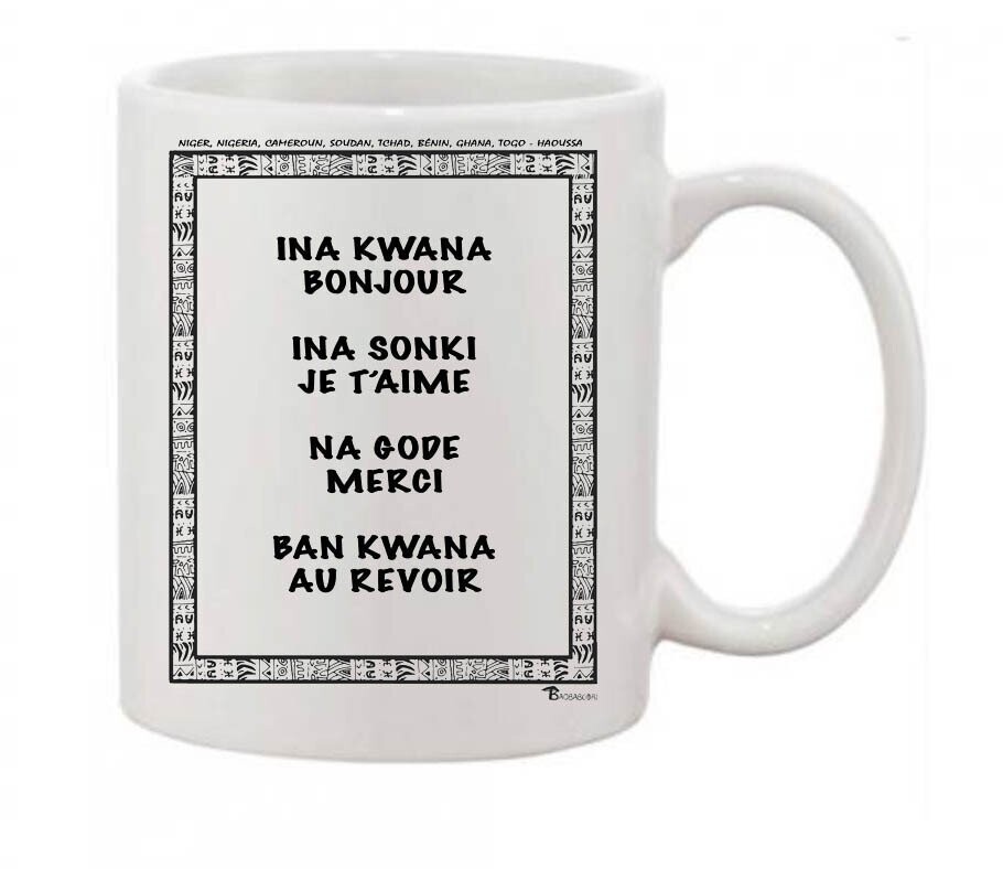 MUG LANGUE HAOUSSA