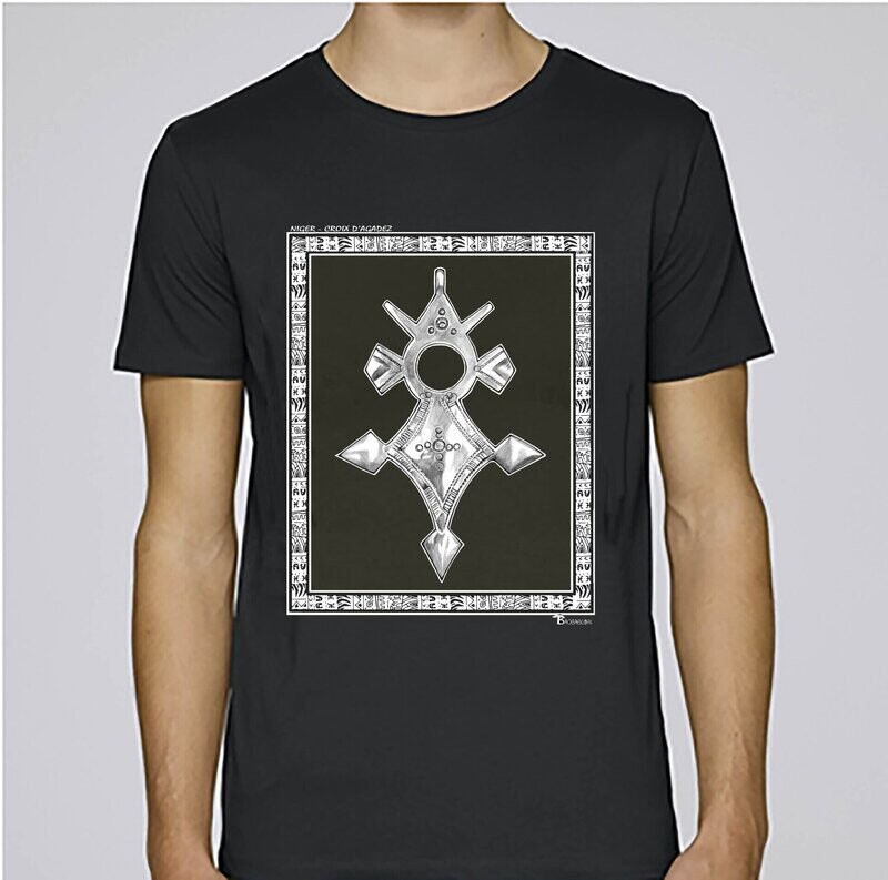 TEE SHIRT FASHION BIJOUX CROIX D'AGADEZ NIGER