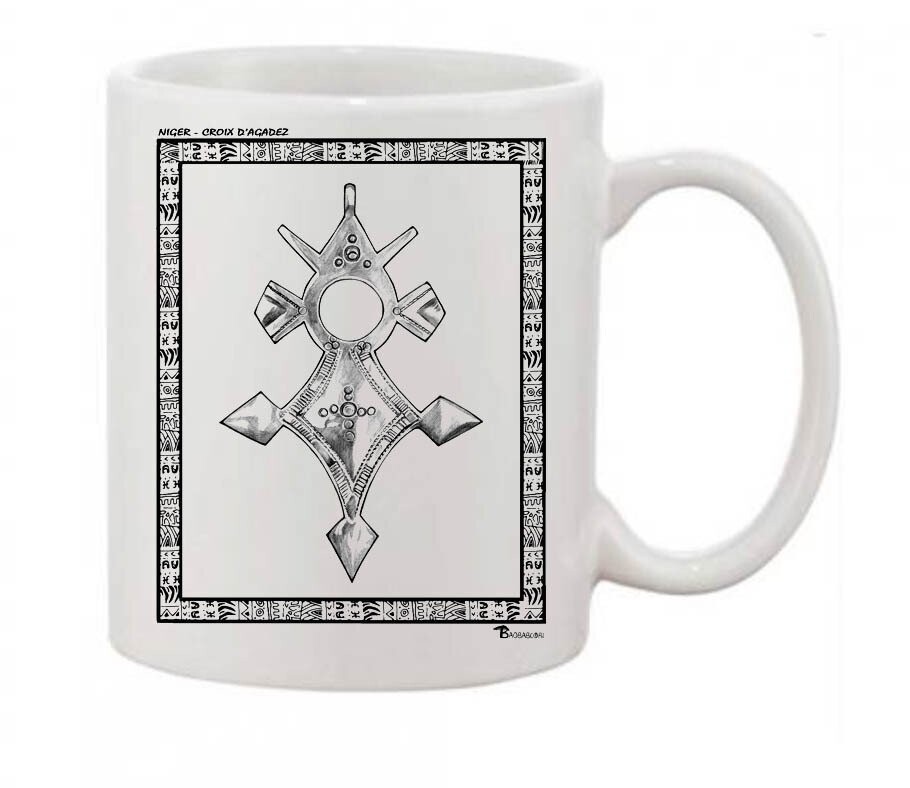 MUG FASHION  BIJOUX CROIX D'AGADEZ NIGER