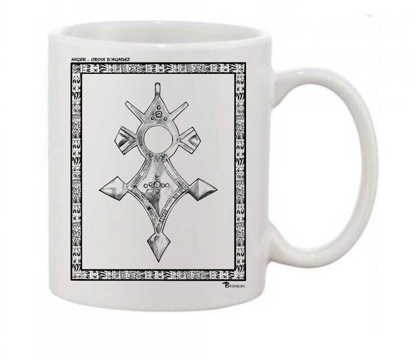 MUG FASHION  BIJOUX CROIX D'AGADEZ NIGER