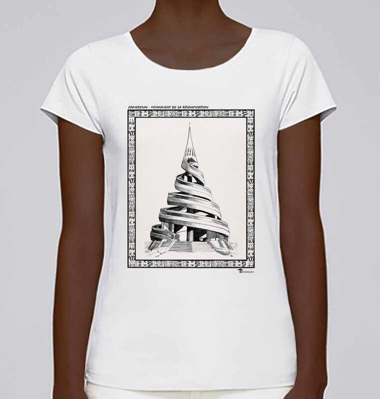 TEE SHIRT MONUMENT DE LA REUNIFICATION CAMEROUN