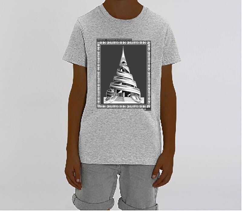 TEE SHIRT MONUMENT DE LA REUNIFICATION CAMEROUN