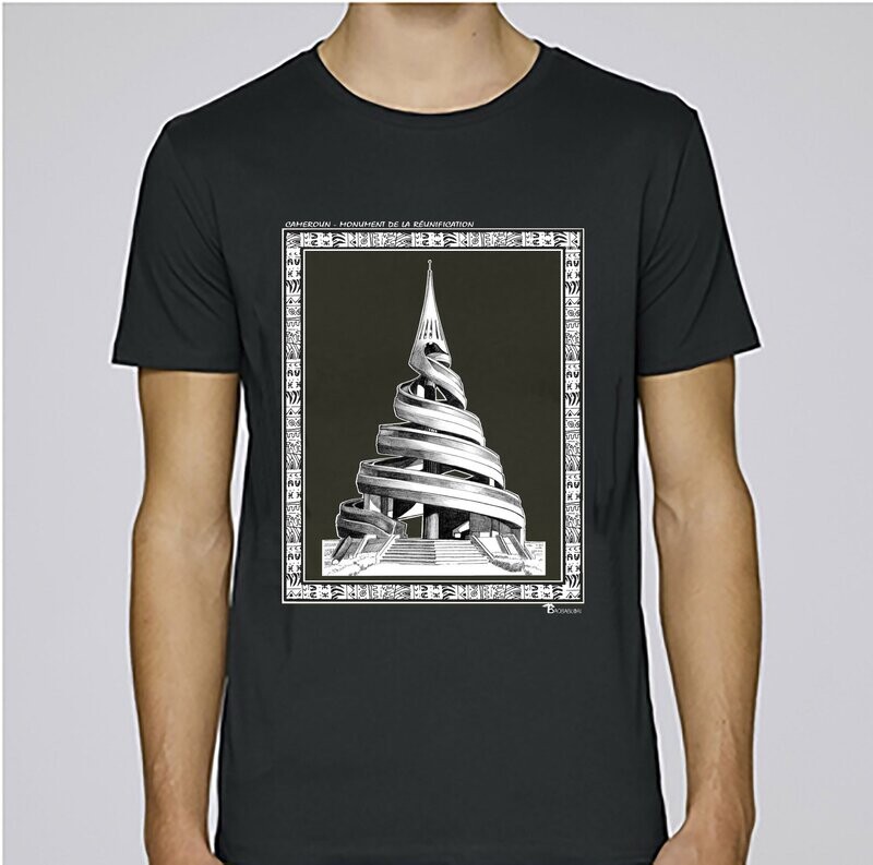 TEE SHIRT MONUMENT DE LA REUNIFICATION CAMEROUN