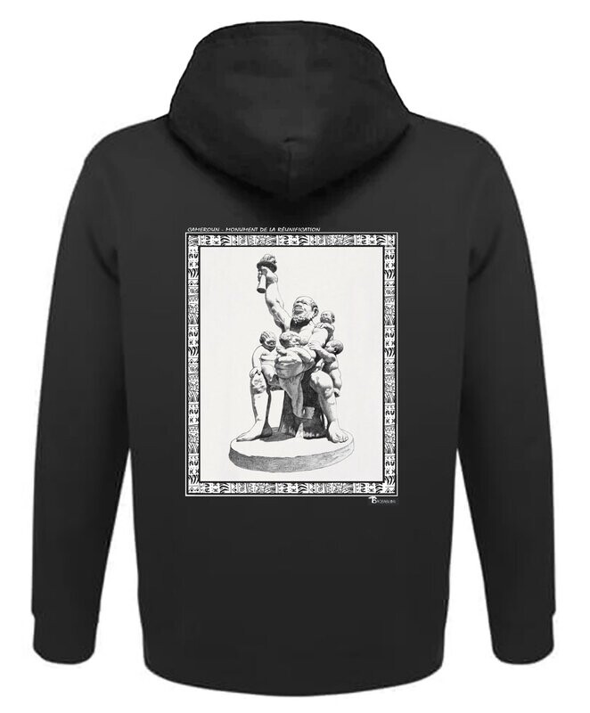 SWEAT A CAPUCHE MONUMENT DE LA REUNIFICATION 2 CAMEROUN
