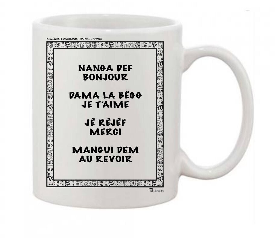 MUG LANGUE WOLOF