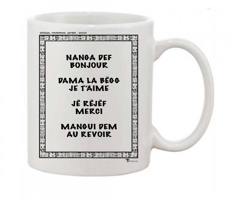 MUG LANGUE WOLOF