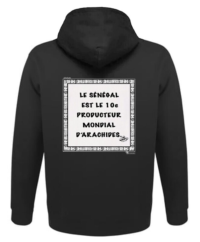 SWEAT A CAPUCHE ÉCONOMIE SÉNÉGAL ARACHIDE