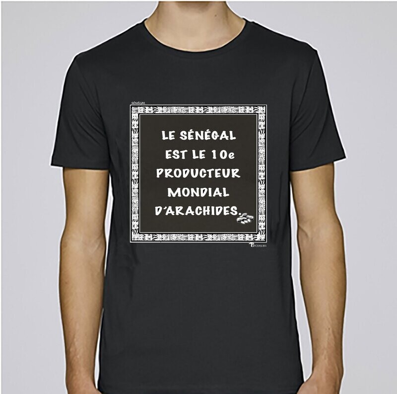 TEE SHIRT ÉCONOMIE SÉNÉGAL ARACHIDE