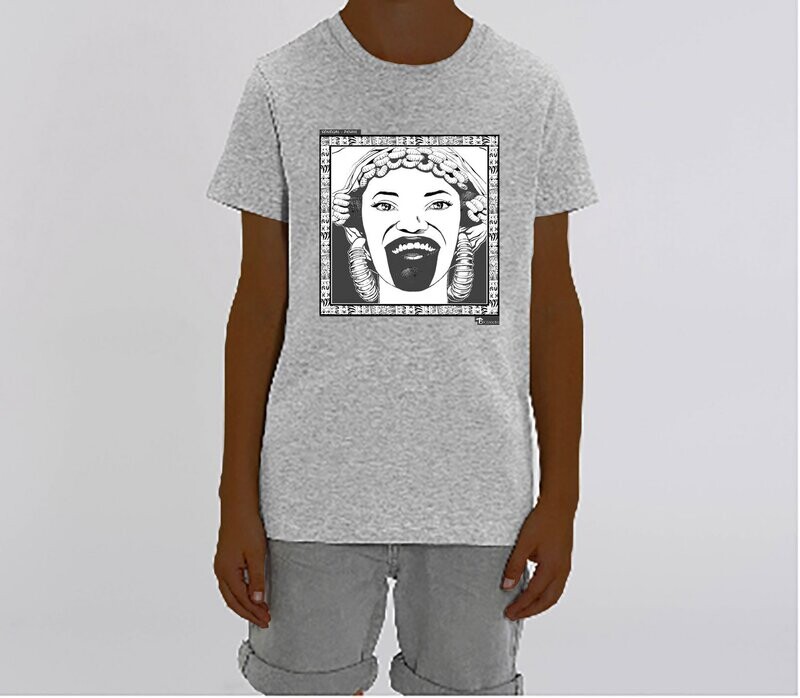 TEE SHIRT FASHION MAQUILLAGE PEUHL SENEGAL