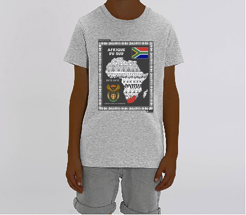 TEE SHIRT PAYS AFRIQUE DU SUD
