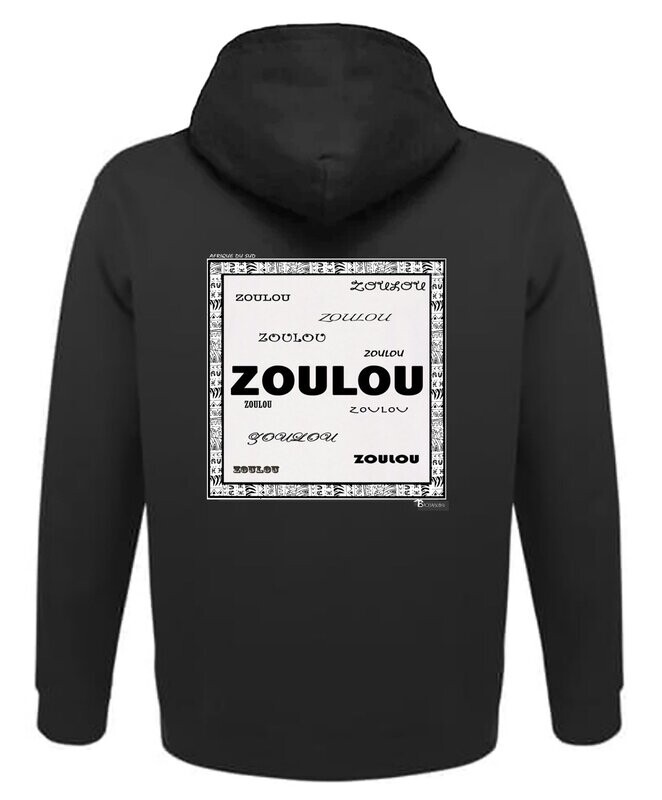 SWEAT A CAPUCHE RACINE ZOULOU