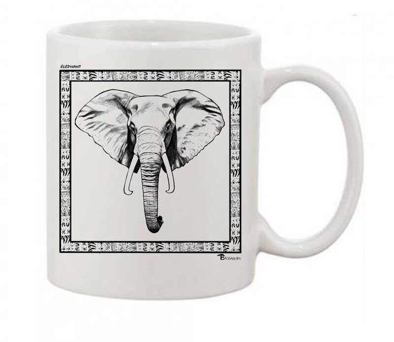 MUG FAUNE ELEPHANT