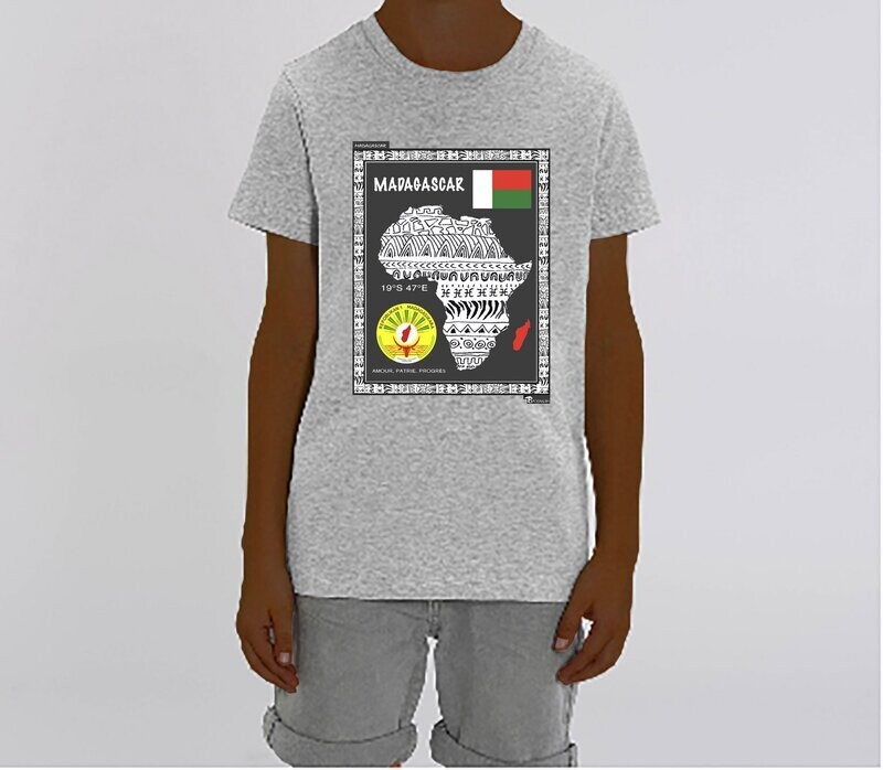 TEE SHIRT PAYS MAGAGASCAR