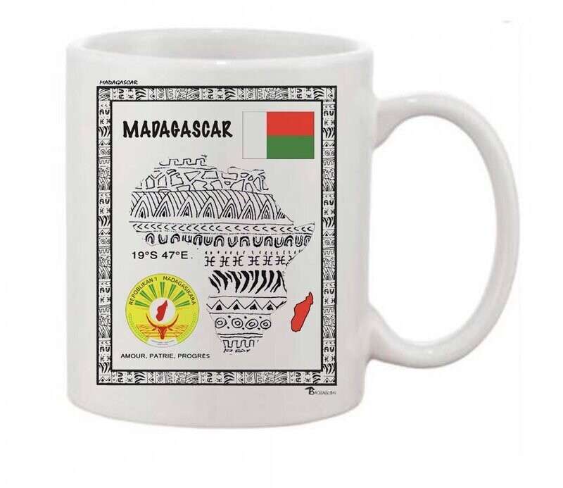 MUG PAYS MADAGASCAR