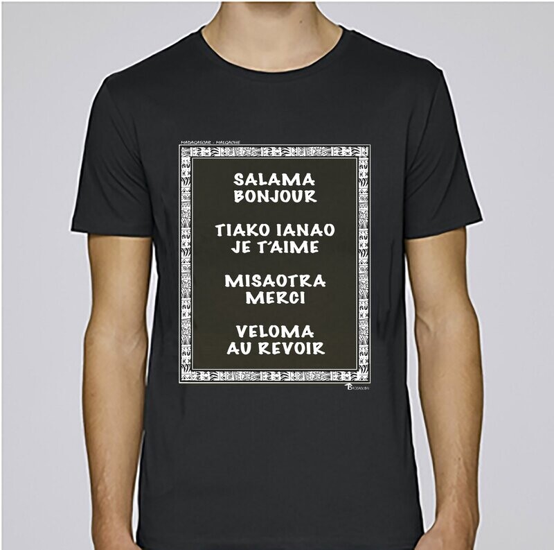 TEE SHIRT LANGUE MALGACHE