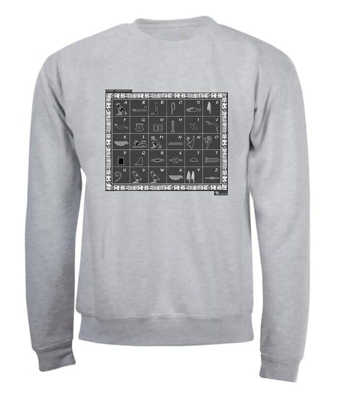 SWEAT ECRITURE HYEROGLYPHE EGYPTE